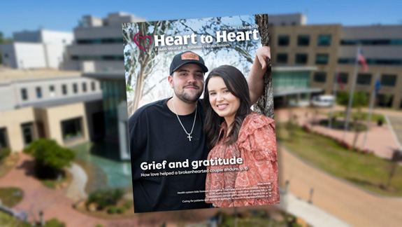 Grief and gratitude: Read our latest issue of Heart to Heart